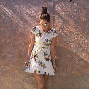 Floral girly dress